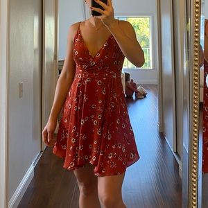 Summer Floral Dress. Size S.